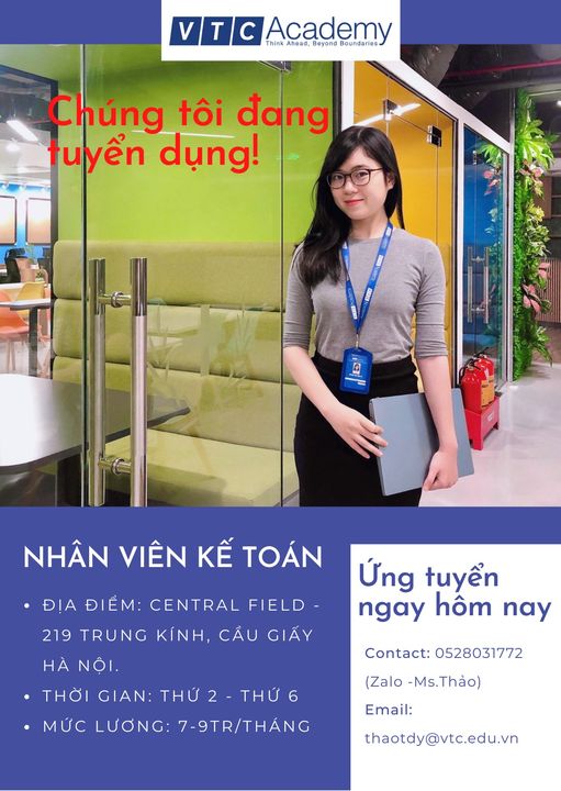 Cau GiayHa Noi VTC Academy Hoc Vien Dao Tao