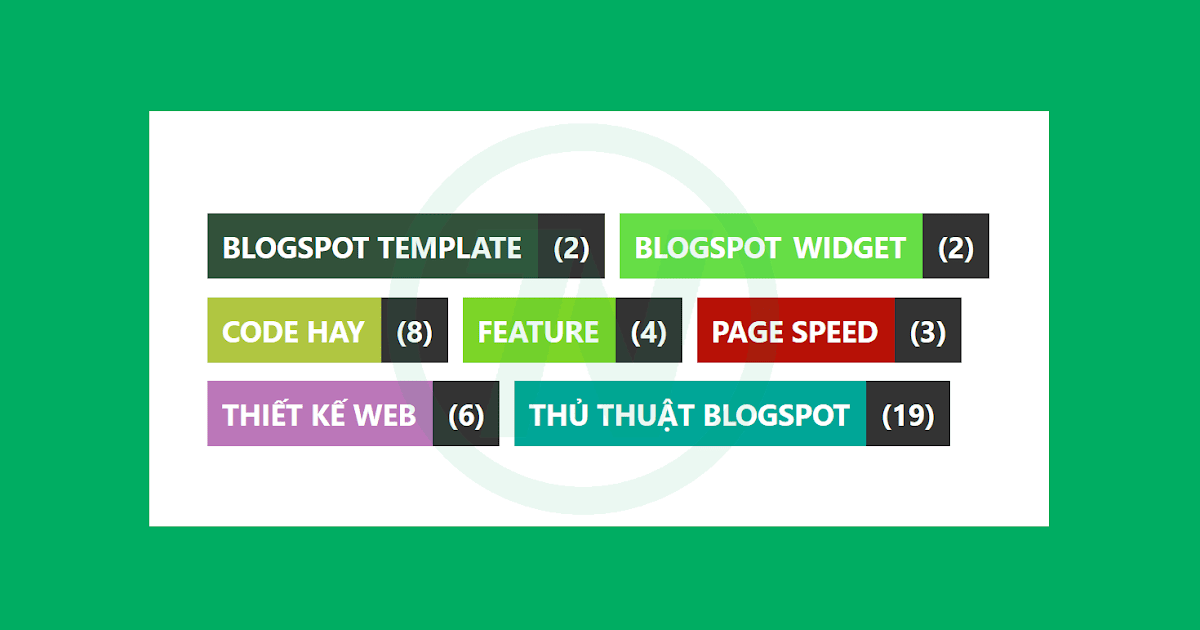 Code tạo màu nền ngẫu nhiên cho tiện ích Label trong Blogspot 6 Code tao mau nen ngau nhien cho tien ich Label