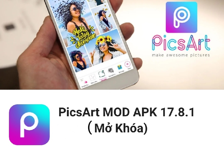 PicsArt Mod Full 1781 Mo Khoa Premium Cho Android