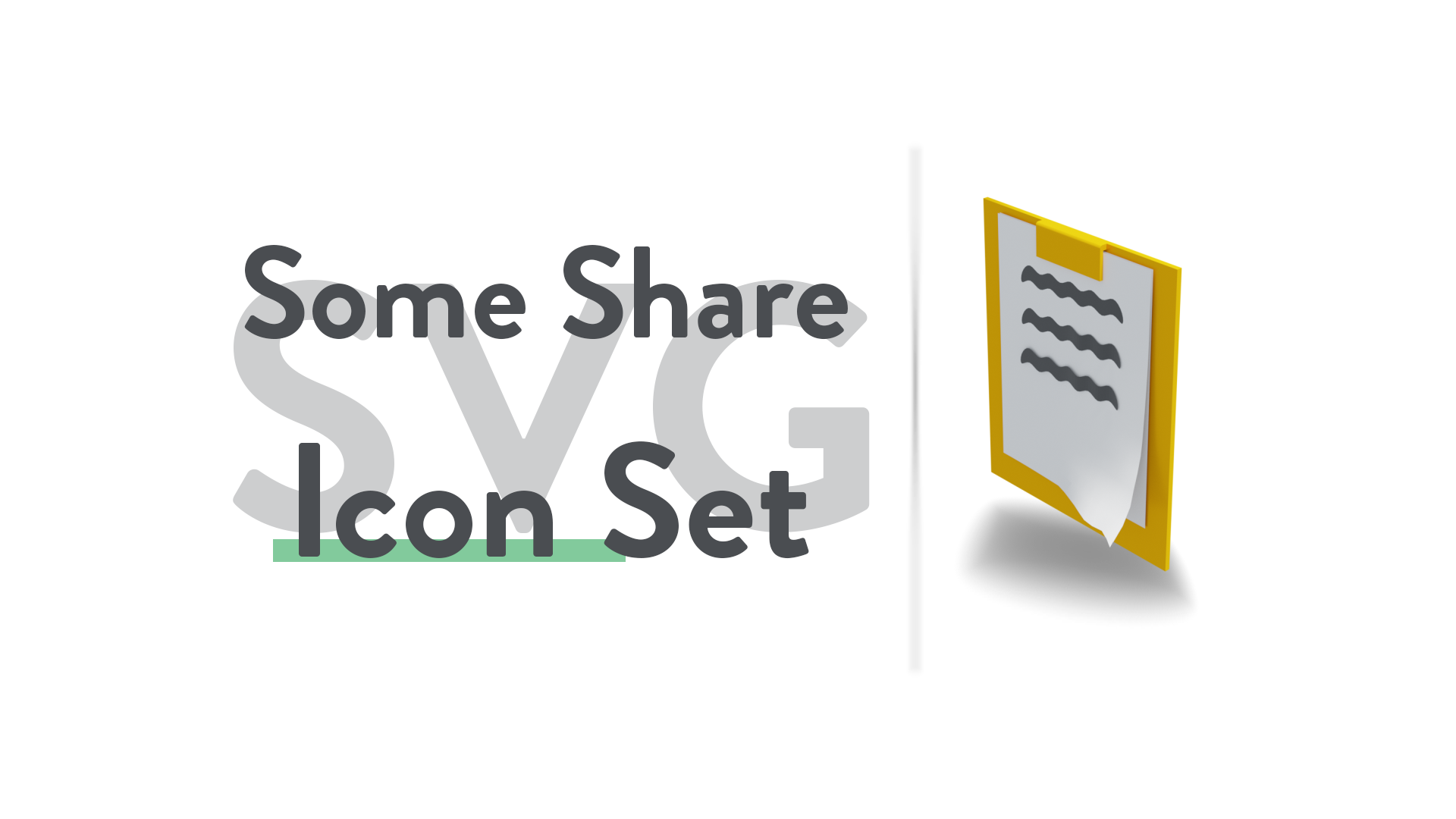 Some Share SVG Icon Set
