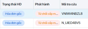 Trong nhóm mình, có bạn nào dùng hóa đơn điện tử Misa mà gặp trường hợp này cho …